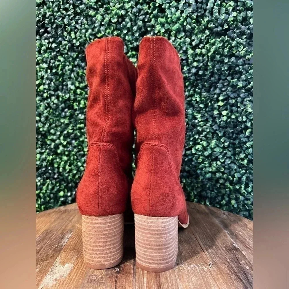 Corkys Wicked in Rust Heeled Boots - Picture 4 of 7